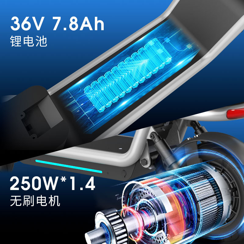 大人用電動スクーター、収納ボックス付き、折りたたみ式スクータ - Electric Scooter のレビューと価格