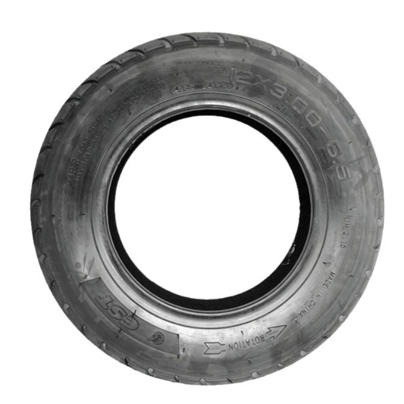 新品 12インチ 12x3.00-6.5 チューブレス ファ - Scooter Tire のレビューと価格