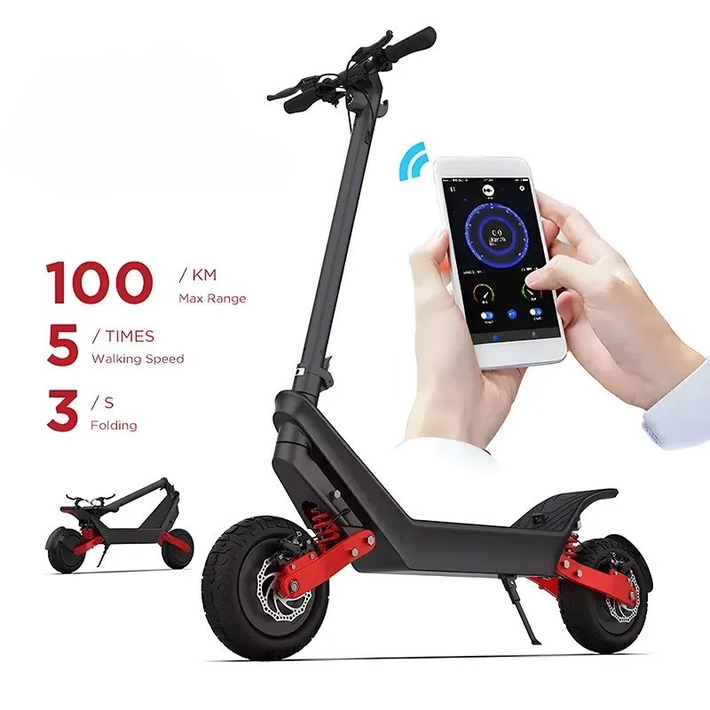強力な2000Wデュアルモーター搭載X10電動スクーター（大 - Electric Scooter Adults のレビューと価格