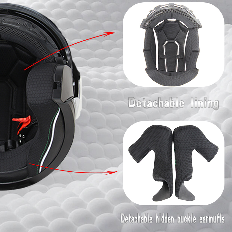 715オートバイオープンフェイスヘルメット、男女兼用、デュア - Scooter Helmet Set のレビューと価格
