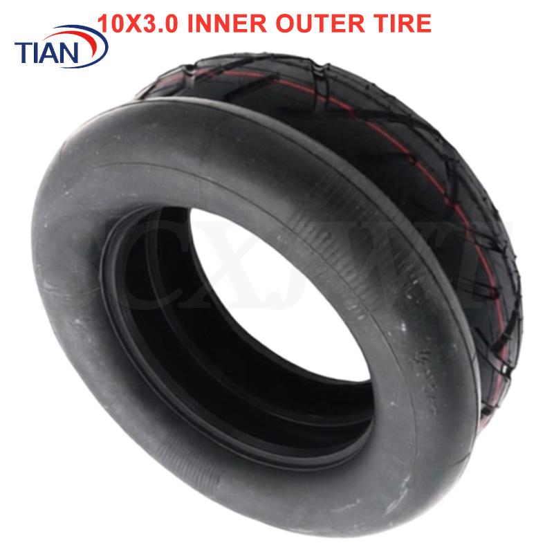 10x3.0 タイヤインナーチューブアウタータイヤ電動スクー - Scooter Tire のレビューと価格