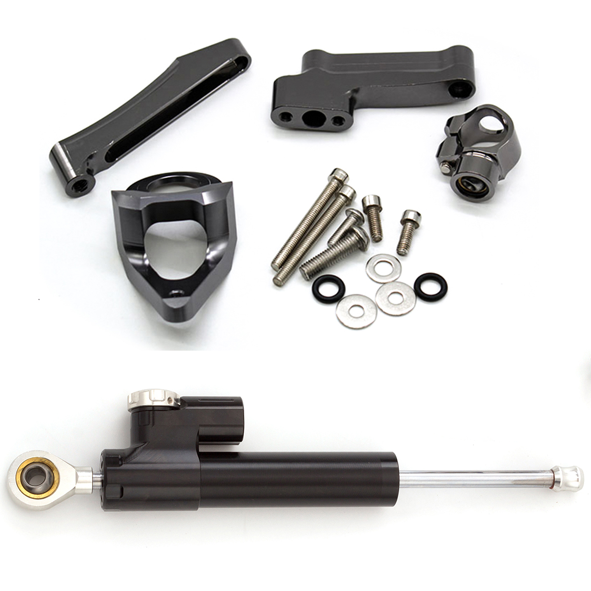 スズキ GSXR1300 1998-2019 カーボン製バイ - Steering Damper Stabilizer Kit Cnc のレビューと価格