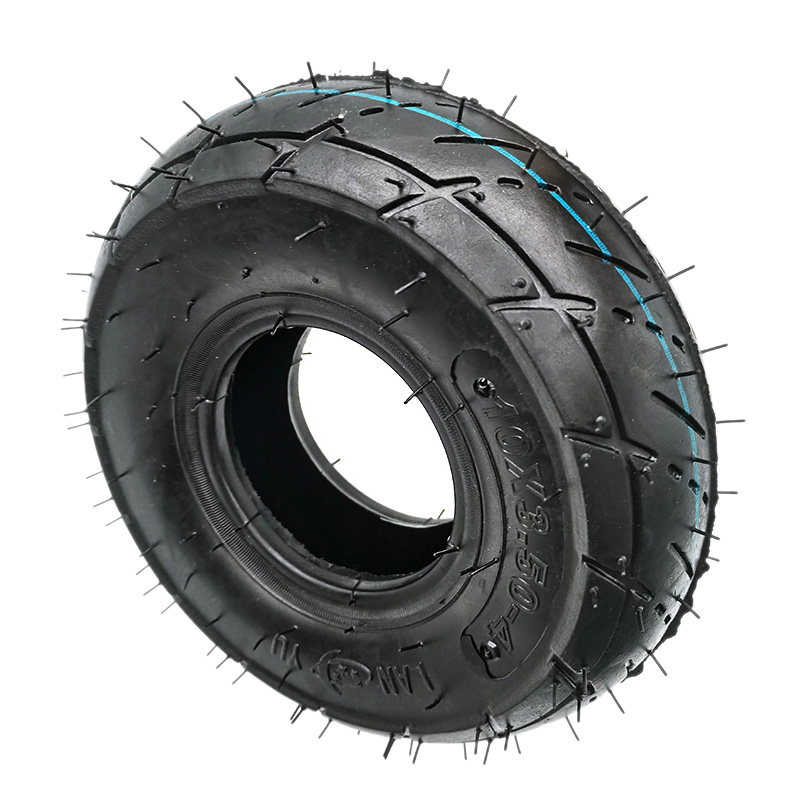 【新商品】10x3.50-4 厚型耐摩耗チューブ付き外装タイ - Scooter Tire のレビューと価格