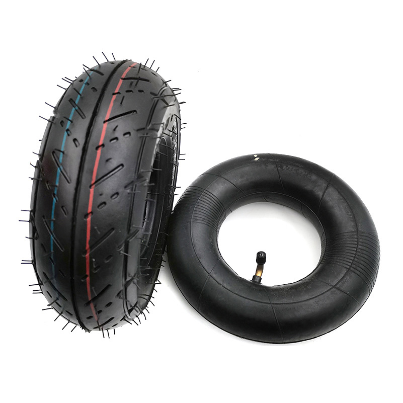 【新商品】10x3.50-4 厚型耐摩耗チューブ付き外装タイ - Scooter Tire のレビューと価格