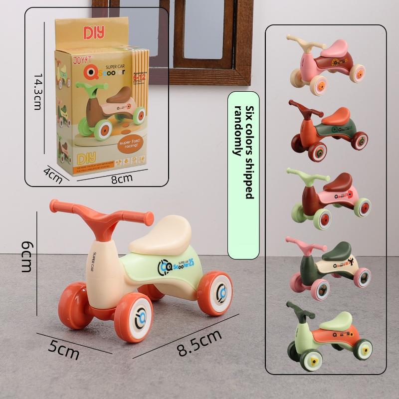 1 個シミュレーションミニかわいい子供用バランスカー四輪ベビ - Electric Scooter のレビューと価格