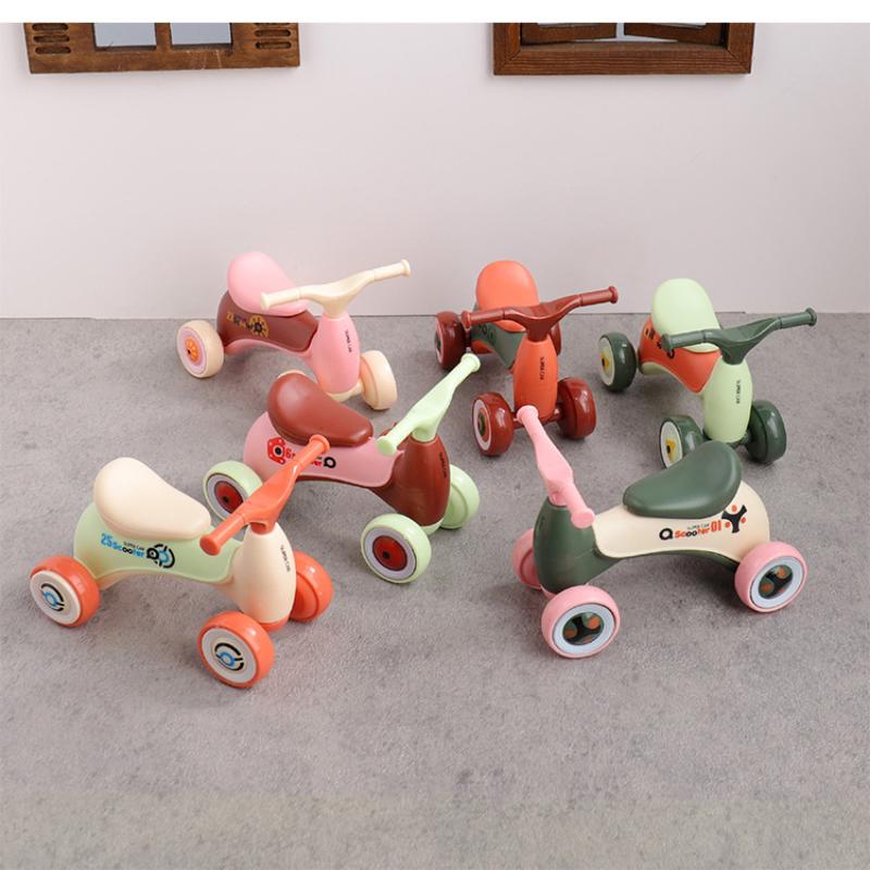 1 個シミュレーションミニかわいい子供用バランスカー四輪ベビ - Electric Scooter のレビューと価格