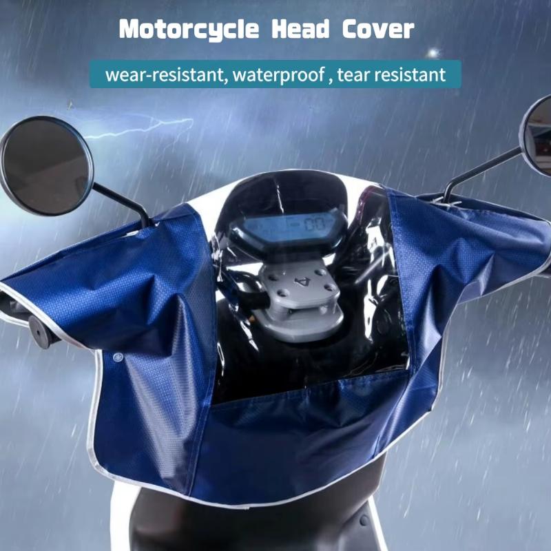 電動スクーターダッシュボードレインカバー透明窓ジッパー防水防 - Electric Scooter Rain Cover のレビューと価格